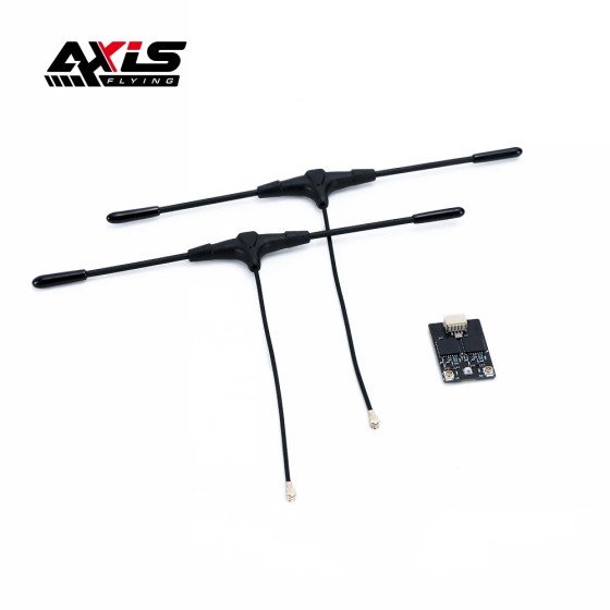 Vente en gros Axisflying Diversity Récepteur 915MHz / 868MHz 2.4ghz Construit TCXO DUAL RX Radio Control Elrs